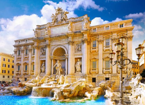 Fountain di Trevi ,Rome. Italy. - 900003136