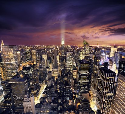 New york skysrcrapers - bussines buildings background - 900006519