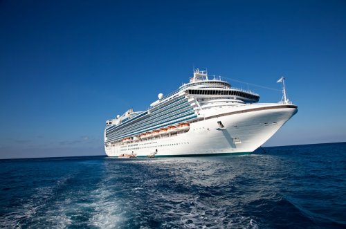 Cruise Ship in Caribbean Sea - 900024940