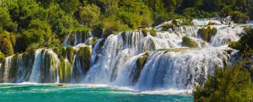 Waterfall KRKA in Croatia - 900080297