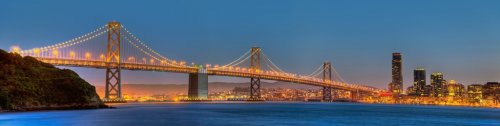San Francisco Bay Bridge Panorama - 900153987