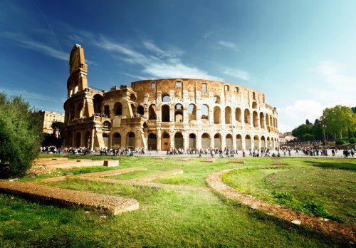 Colosseum in Rome, Italy - 900343576