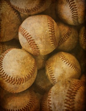 Aged Vintage baseball background - 900452864