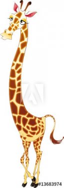 Giraffe, cartoon character - 900455792