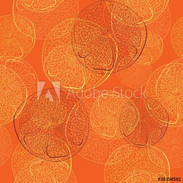 seamless pattern with lemons and oranges - vector - 900461500