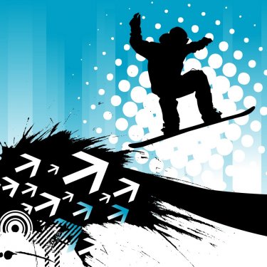 snowboarding background - 900498527