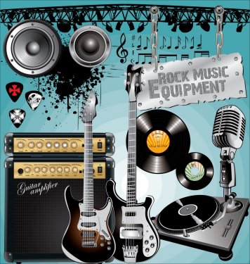 Rock Music Equipment - 900564099