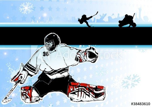 ice hockey background 1 - 900905983