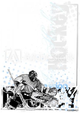 ice hockey background 3 - 900906011