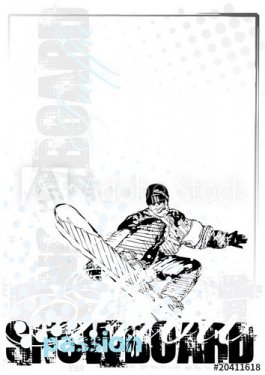 snowboarding background - 900906100