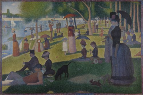 Un dimanche après-midi à l'Ile de la Grande Jatte par Georges Seurat - 901137539