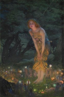 Midsummer Eve by Edward Robert Hughes