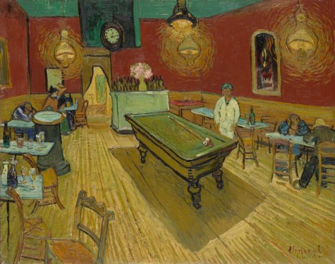Le CafÃ© de nuit par Vincent van Gogh - 901137547
