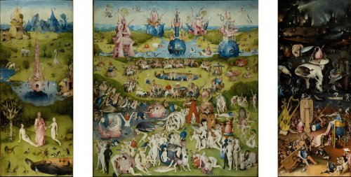 The Garden of Earthly Delights by Hieronymus Bosch - 901137550
