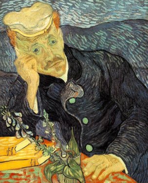 Portrait of Dr. Gachet by Vincent Van Gogh - 901137555