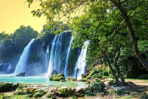 Waterfall in Vietnam - 901139140