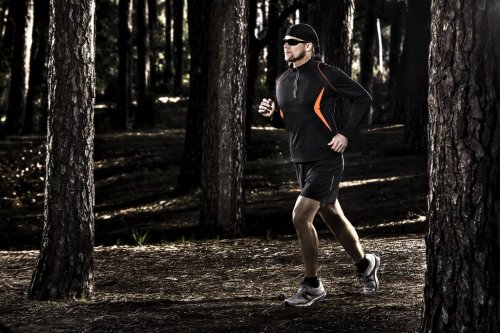 Runing in the forest