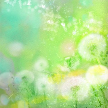 Watercolor summer background