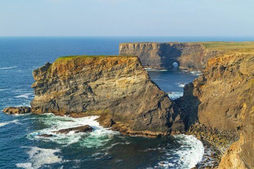 Cliffs of Kilkee in Co. Clare, Ireland - 901140653