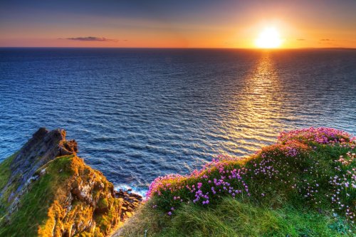 Cliffs of Moher in Co. Clare, Ireland - 901140666
