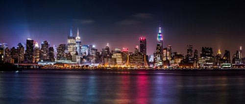 Manhattan Panorama during the Pride Weekend - 901141624