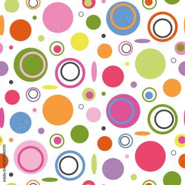 colorful circles pattern - 901142456