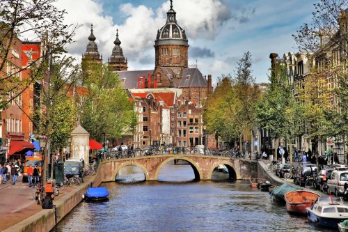 beautiful Amsterdam canals - 901143280