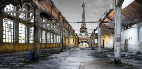 Paesaggio di Parigi post apocalittico - 901144004