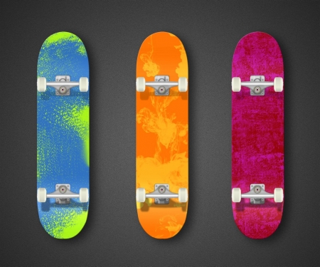 3 Skateboard Designs - 901144429