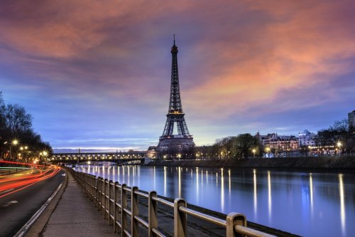 Tour Eiffel Paris et Pont Bir-Hakeim - 901144507