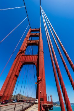 Golden Gate Bridge details in San Francisco California - 901144556