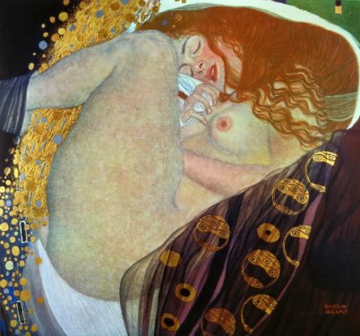 Gustav Klimt: Title Danae - 901144770