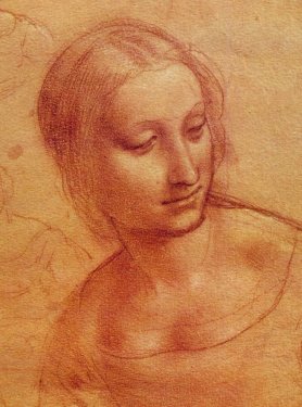 Leonardo da Vinci: Head of a Woman