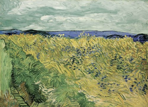 Vincent van Gogh: Wheat Field with Cornflowers