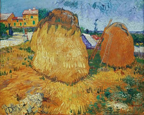 Vincent van Gogh: Haystacks in Provence - 901144817