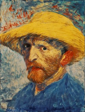 Vincent van Gogh: Self-Portrait with Straw Hat