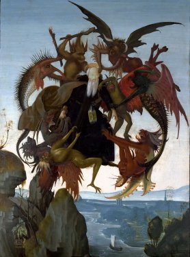 Michelangelo Buonarroti: The Torment of Saint Anthony (attr.)