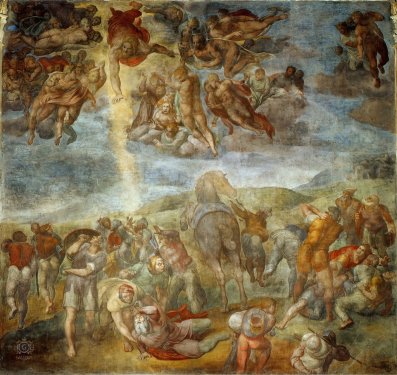 Michelangelo Buonarroti: Conversion of Saint Paul - 901144859