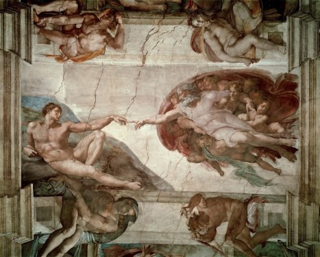 Michelangelo Buonarroti: Creation of Adam - 901144868
