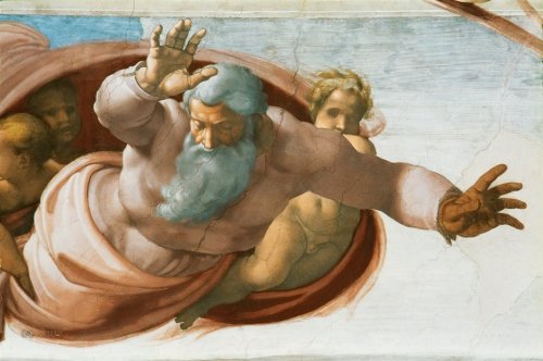 Michelangelo Buonarroti: Separation of the Earth from the Waters - 901144875