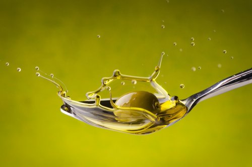 olio di oliva splash