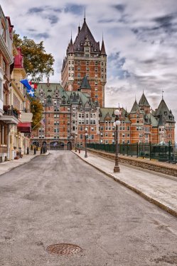 Chateau Frontenac in Quebec city, Canada - 901145123