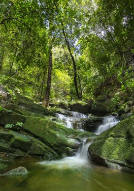 Waterfall (Sai Thip) at Phu Soi Dao National Park, Uttaradit, Thailand