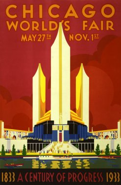 Chicago 1933 World's Fair Poster