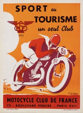 Sport ou Tourisme un seul Club, Motorcycle Club de France - 901147464