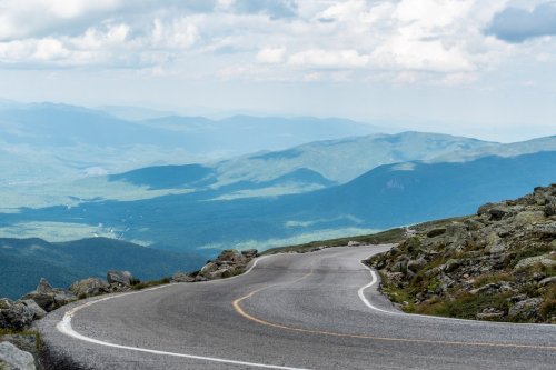View of the Mount Washington Highway in New Hampshire - 901149614