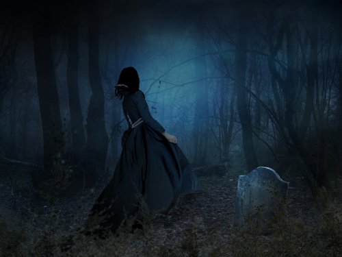 Scary Eerie Spooky Dark Fog Fantasy Creepy - 901149997