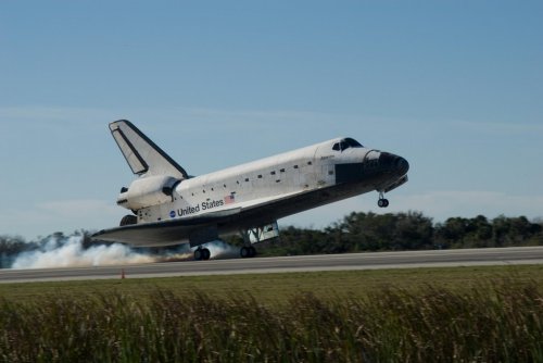 Space Shuttle Landing Astronautics Nasa