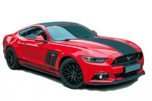 Ford Mustang Red Exempt And Edited Brand Automotive