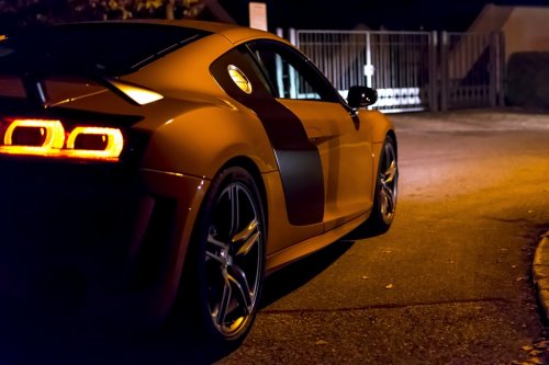Audi R8 Gt Limited Sports Car Luxury Car Coupe